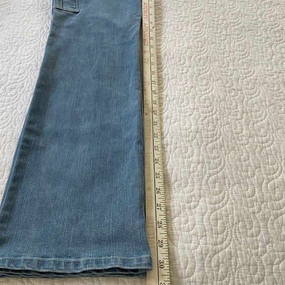 d. jeans Bootcut Cargo Jeans Light Wash Mid Rise Size 6 - Picture 11 of 11